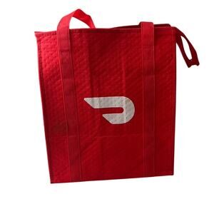 Doordash Insulated Food Delivery Bag Professional Red